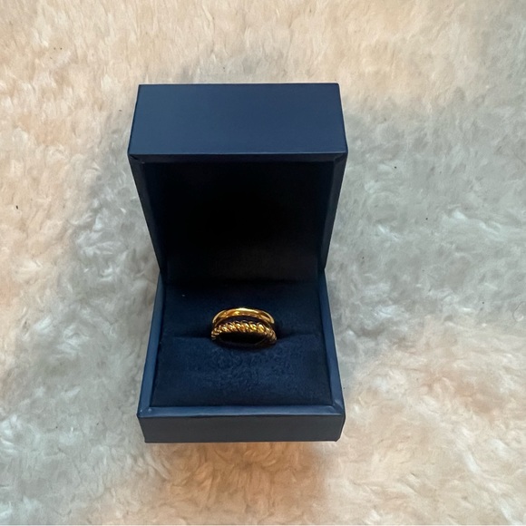 ✨New Missoma gold vermeil radial ring 5 - Picture 2 of 4